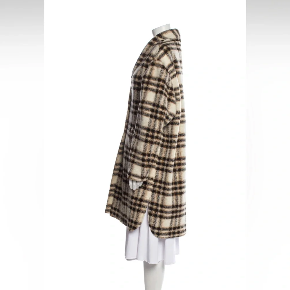 NWT Isabel Marant Plaid Wool Jacket Size 10 US (42 FR) - Picture 2 of 3